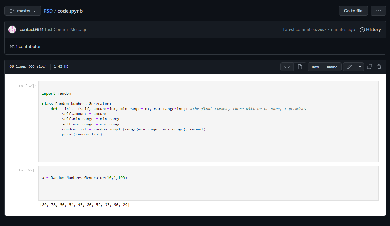 Third Git Commit